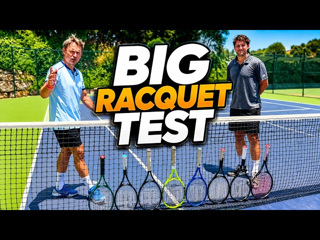 BIG Racquet Test with Adam, Pythons, Blade Pro, pro stocks and more