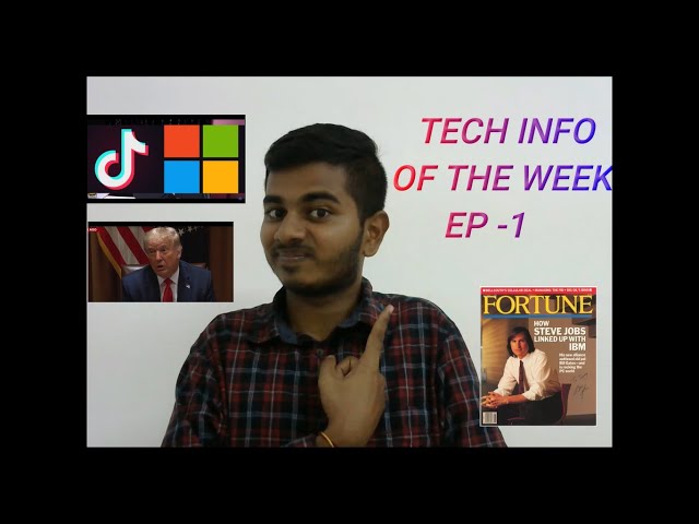 TechInfo of the week EP-01