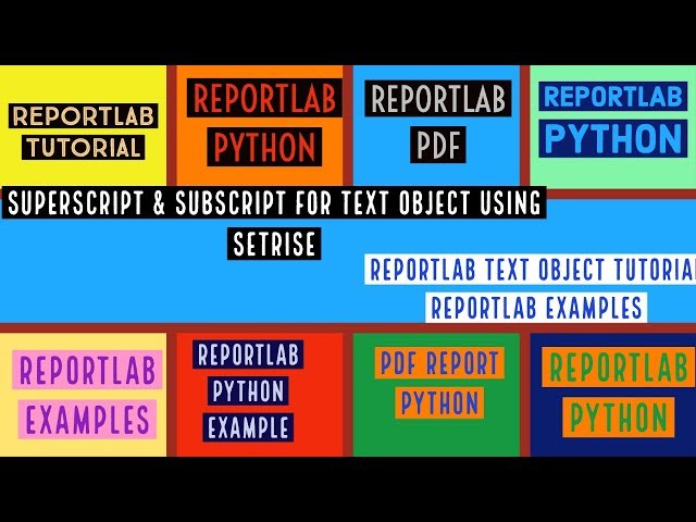 REPORTLAB|REPORTLAB PYTHON|REPORTLAB PYTHON TUTORIAL|REPORTLAB TEXTOBJECT SETRISE() METHOD|PART:15