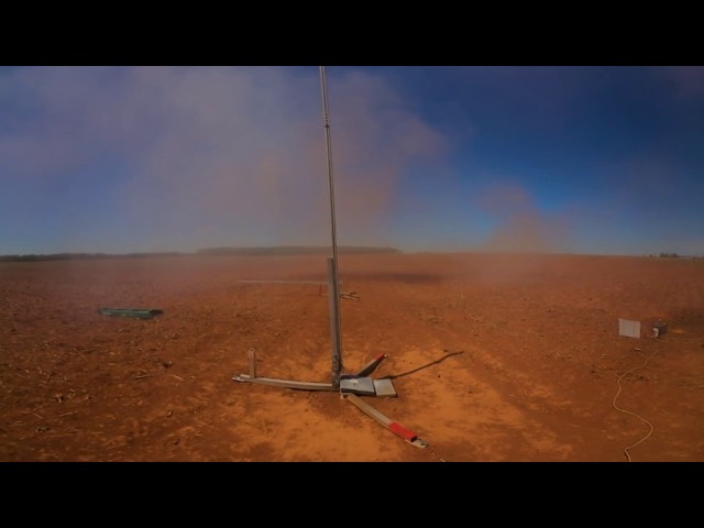 MSFC StudentLaunch2017 USF 360Launch injected