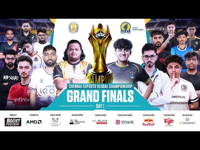 [ HINDI ] CEGC 2025 BGMI Grand Finals - Day 1 #BGMI #Battlegroundmobileindia