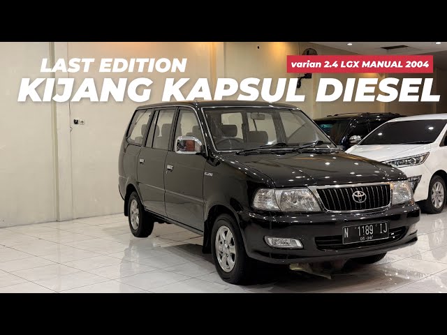 TOYOTA KIJANG KAPSUL LGX 2.4 DIESEL MT 2004 (ORIGINAL INSIDE AND OUT)