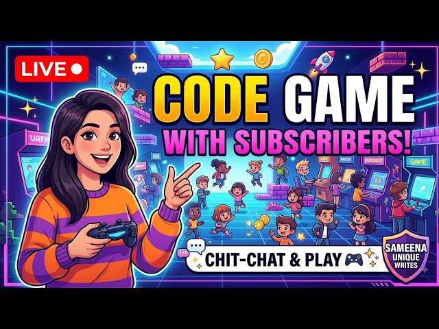 live 🔴 Drop Your Name! Live Stream & Chit-Chat With Subscribers 💬✨