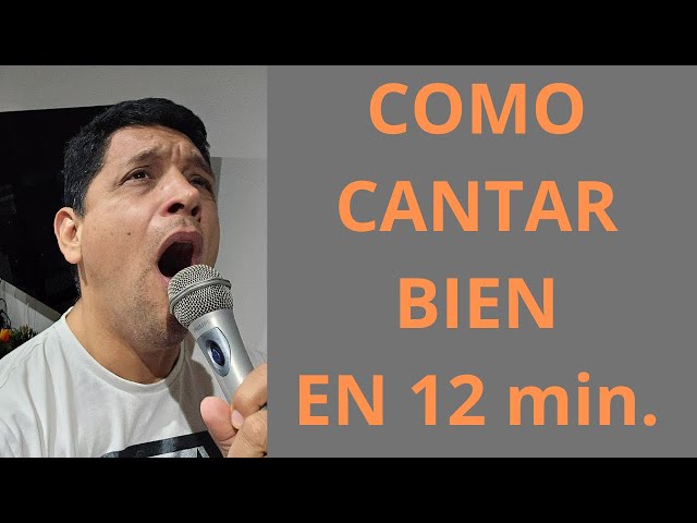 Como aprender a CANTAR BIEN con estos EJERCICIOS
