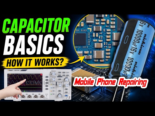How Capacitors Work in Mobile Phone Board Coupling, Decoupling & Noise Filtration Functun of  a Cap