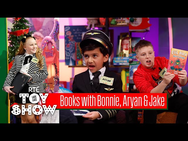 Book Nook with Bonnie, Aryan and Jake | The Late Late Toy Show