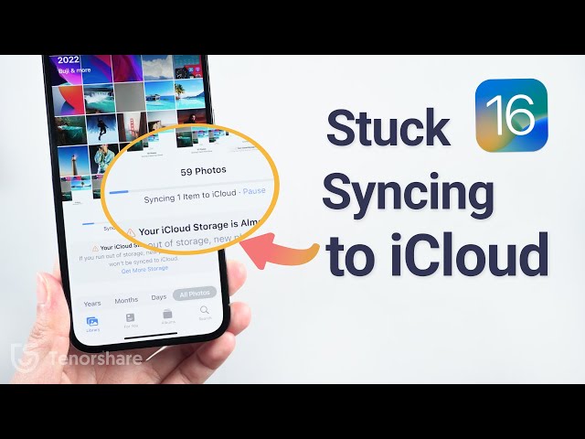 iOS 16 Photos Stuck Syncing to iCloud? 6 Ways to Fix It