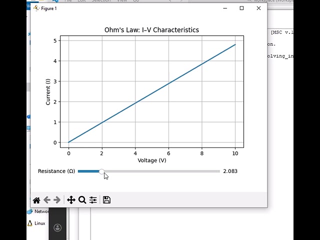 Python Tutorial - Ohm's Law