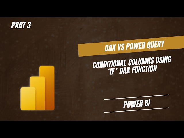 Part 3 - Power BI DAX IF Function Tutorial | Calculated Columns in Data View