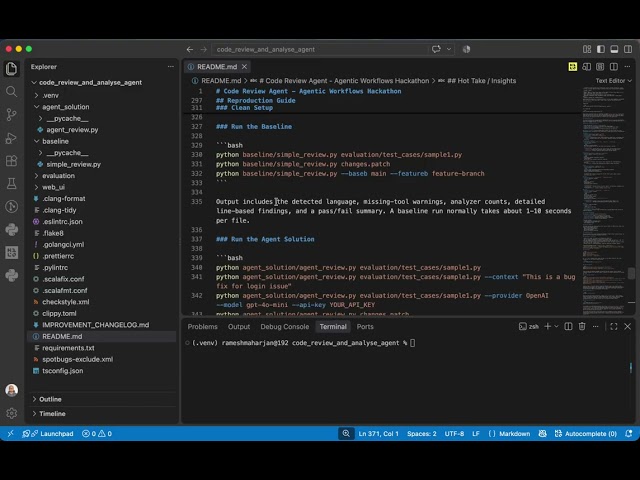 code review and analysis tool