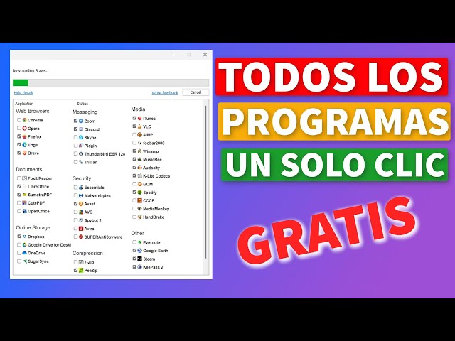 All Free Programs in Just One Click for Windows PC