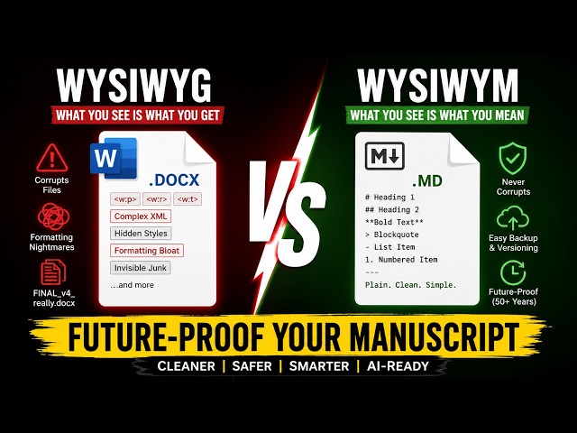 Why Your KDP Formatting Always Breaks - Word vs Markdown | EP02