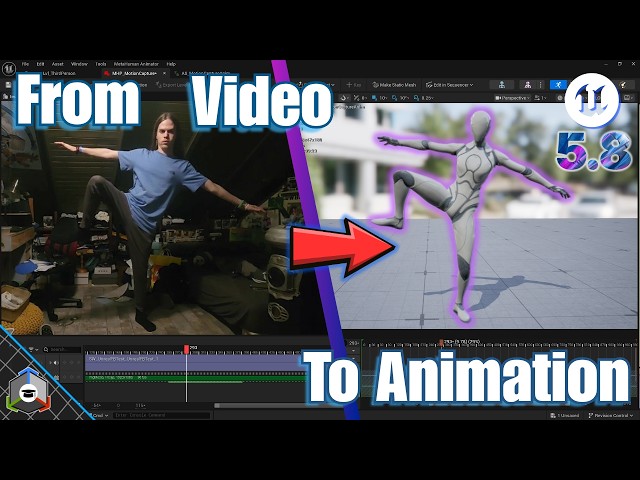 How to Turn Any Video into Mocap Animation in Unreal Engine 5.8