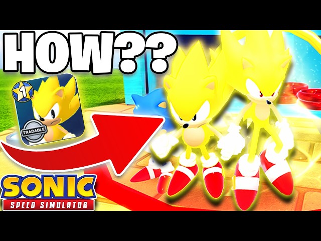 How Players Have ALREADY Gotten Classic Super Sonic.. (Sonic Speed Simulator)