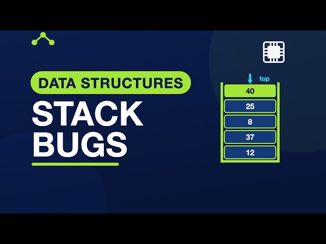 6.9 Stacks: Common Mistakes — Data Structures in C