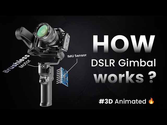 How a Gimbal Works | 3D Animated Explanation of Camera Stabilization 🔥