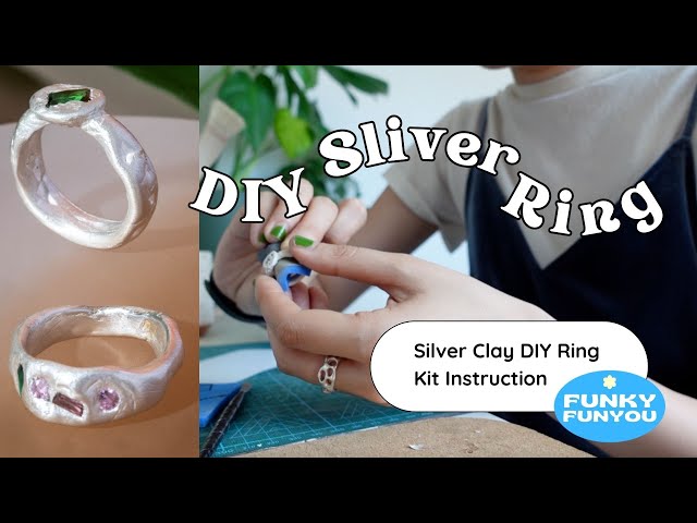 Create Your Own Stunning Silver Ring in 30 mins: A Step-by-Step Metal Clay Tutorial