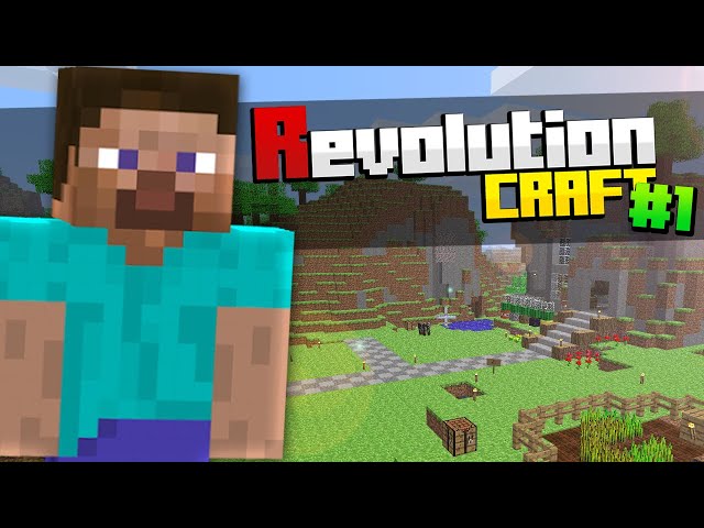 LAS PRIMERAS VERSIONES DE MINECRAFT | RevolutionCraft #1 Alpha 1.0.4-1.1.2
