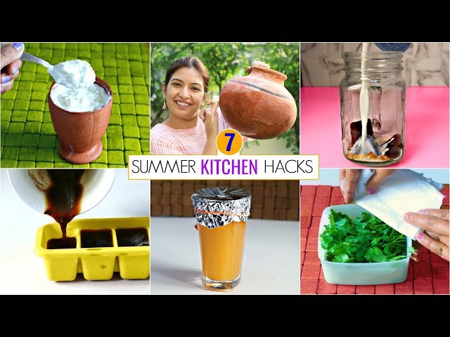 7 SUMMER KITCHEN Hacks You Must Know | Kitchen Tips & Tricks | CookWithNisha