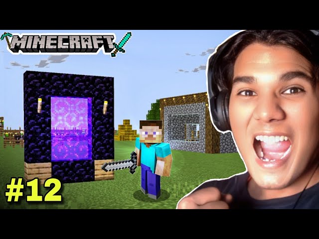 Finally I Built the NETHER PORTAL in Minecraft Survival! #5