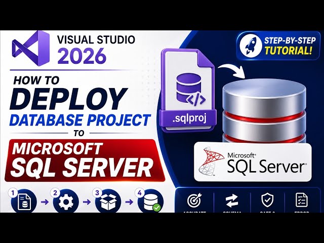 How to Deploy a Database Project to Microsoft SQL Server in Visual Studio 2026