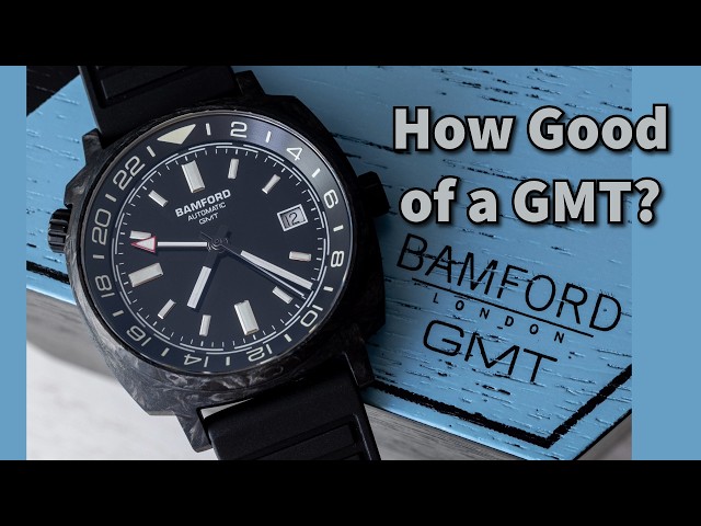 Reviewing the Forged Carbon Cushion Version of the Bamford London GMT Watch | £1,800