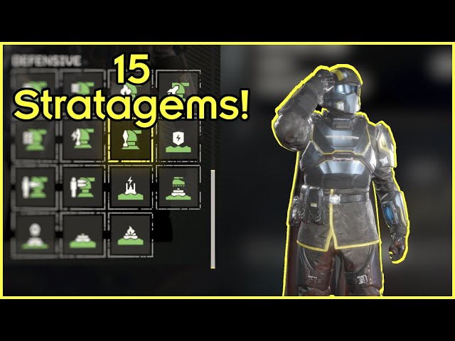 Ranking Every Defensive Stratagem in Helldivers 2