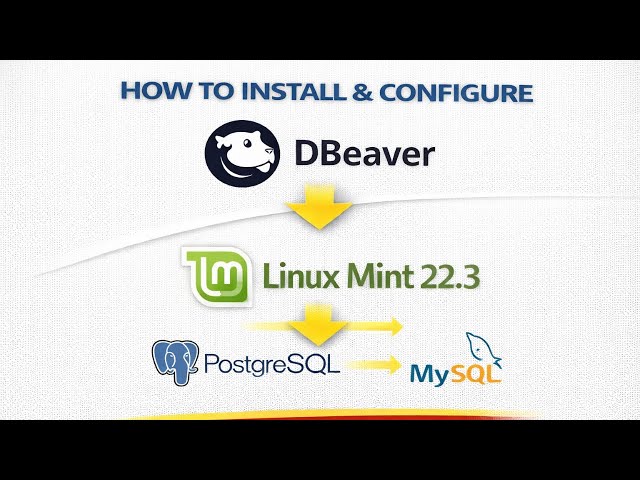 How to Install Dbeaver on Linux Mint 22.3 connect PostgreSQL & MySQL step by step guide|2026 Update