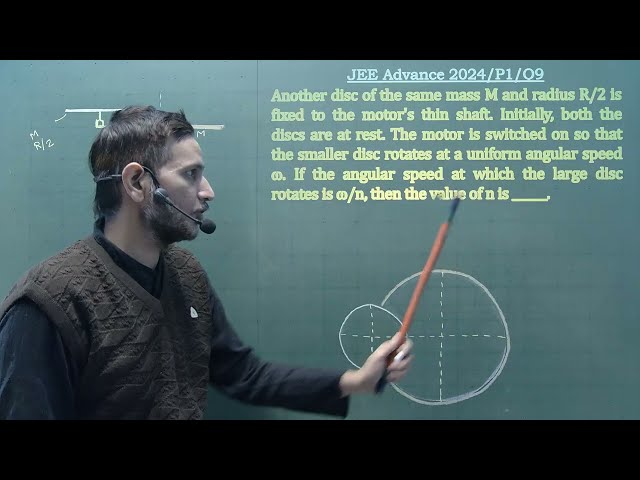 JEE Advance 2024 Solution || Angular Momentum || P1/Q9 ||
