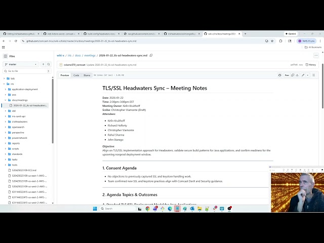 Ep 1 - Post-Meeting Deconstruction: Hardening Java Apps with Docker, GHEC, & TLS 1.2