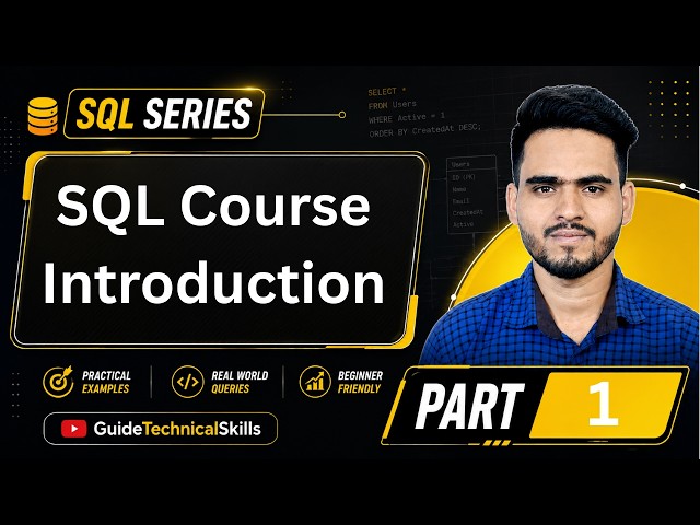 SQL Tutorial for Beginners | Complete SQL Course Introduction | CodeWithHanmant