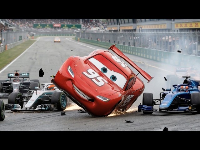 Lightning McQueen in Formula 1 | Epic Race