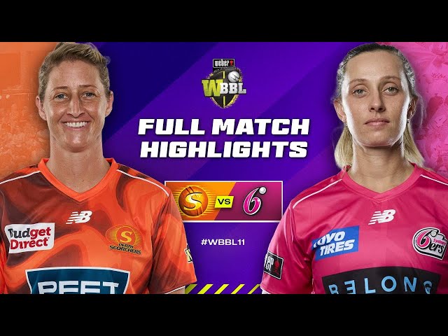 Perth Scorchers v Sydney Sixers Match Highlights | #WBBL11