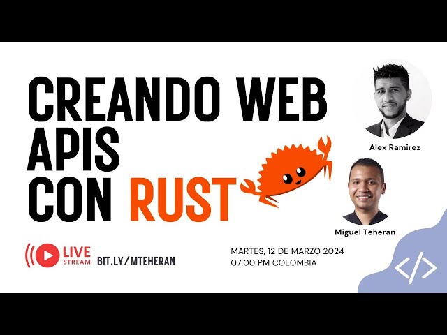 Creando Web Apis con Rust