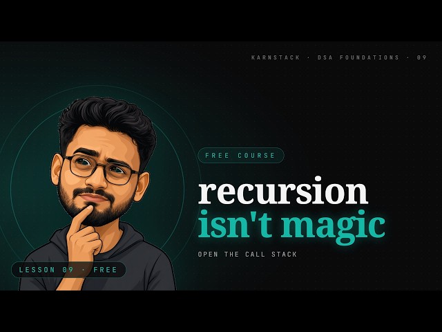 Recursion Isn't Magic: Watch the Call Stack Do the Work