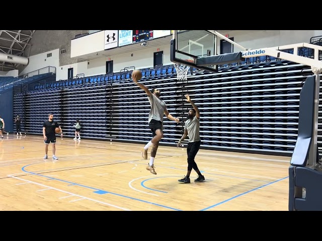 Jayson Tatum Celtics WORKOUT FOOTAGE from The Citadel