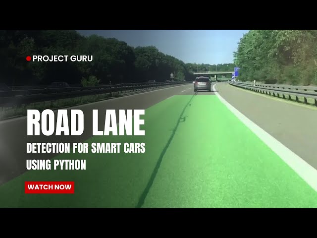Real Time Road Lane Detection using Python | OpenCV | Project Guru | Akshay Kumar