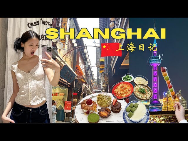 SHANGHAI VLOG 🇨🇳 visiting all the viral spots, the must eats, the best shopping areas | 上海旅游