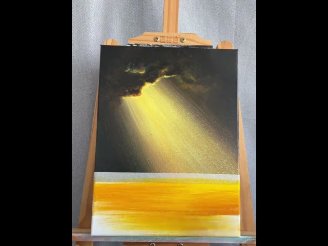 Easy Landscape Painting #howtopaint #painting #acrylicpainting #paintingtutorial #landscapepainting