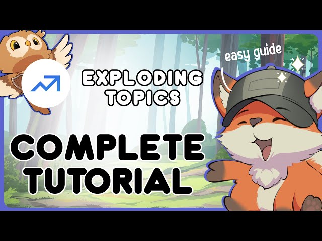 Exploding Topics Tutorial 2025 | Guide Glimpse