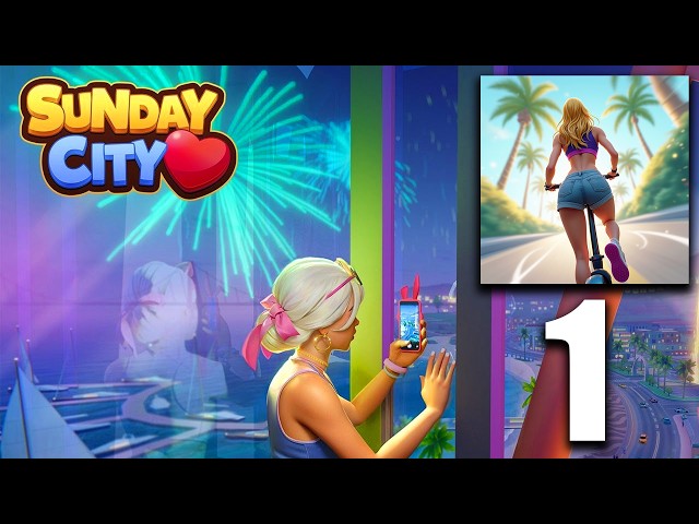 Sunday City: Life RolePlay - New Update - Gameplay, Walkthrough (iOS,Android) Part 1