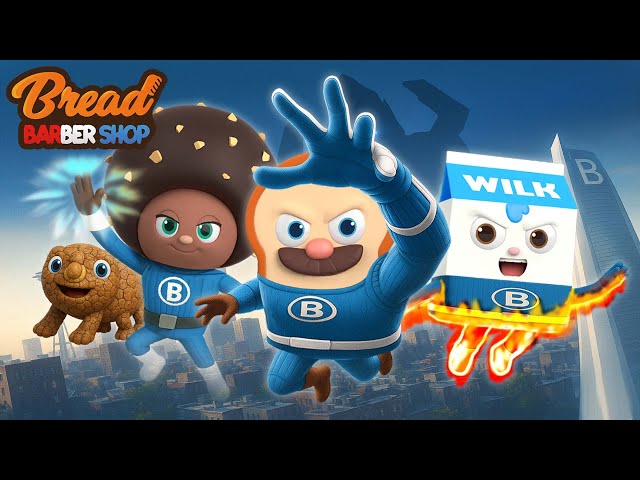BreadBarbershop | Breadtastic Four | english /animation/dessert