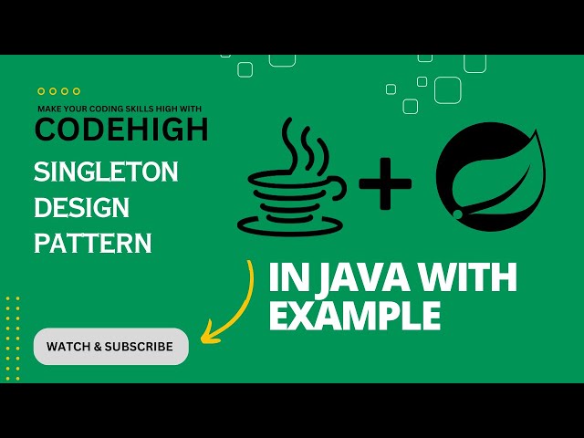 Singleton Design Pattern in Java || Interview Concepts || Real Life Example