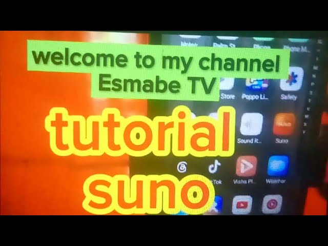 Tutorial Ai Suno