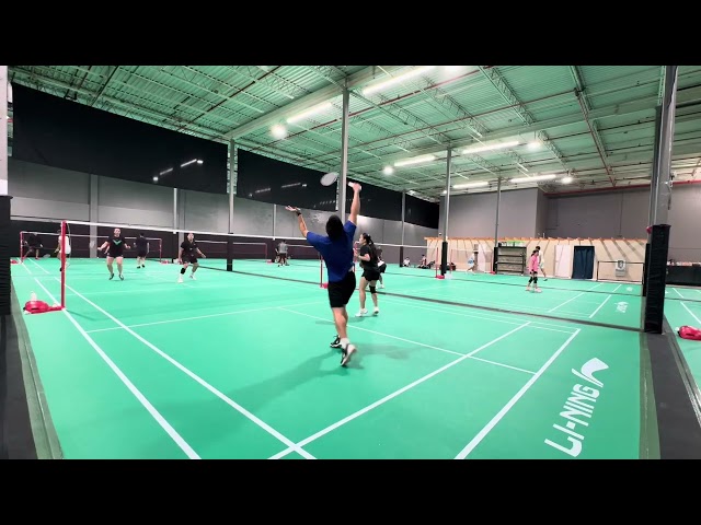 MBPC Badminton MX match | Tony & Kelly vs Nic & Haley pt 5
