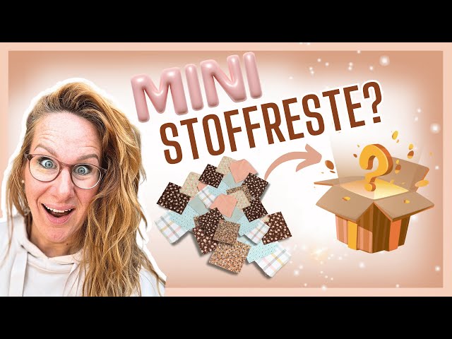 🧵Wirf deine STOFFRESTE nicht weg – du wirst STAUNEN, was du daraus machen kannst! 😍