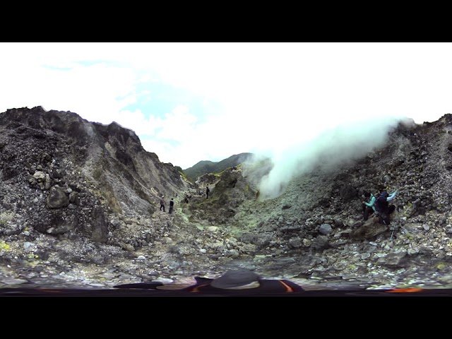 陽明山大油坑噴孔 360 環景