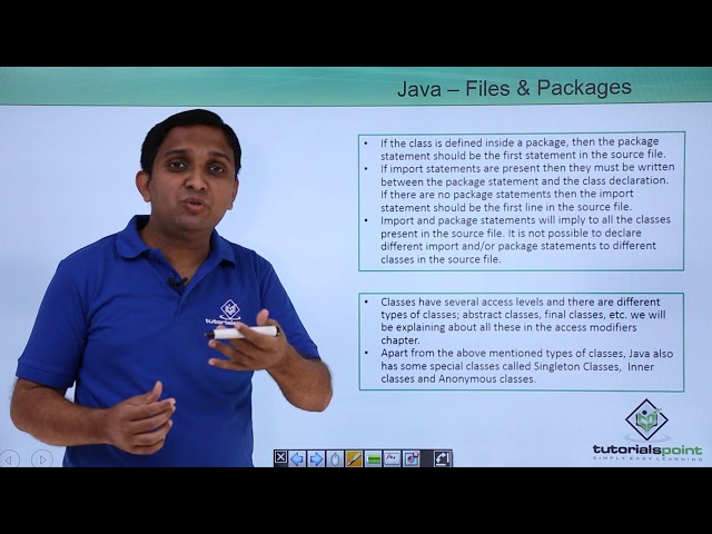 Java - Files & Packages