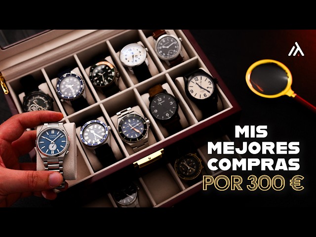 Mis mejores compras de relojes por 300 €. Citizen, Orient, Glycine, Casio, Spinnaker, Wenger, Seiko.