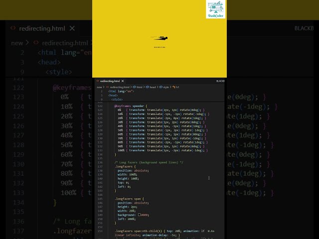 CSS Car Loading Animation 🚗💨 | Pure HTML & CSS Redirect Screen 🔥 #coding #webdesign #frontenddev